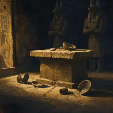 Dust on the Offering Table